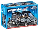 PLAYMOBIL - Furgón de policía con Luces y Sonido (60430)