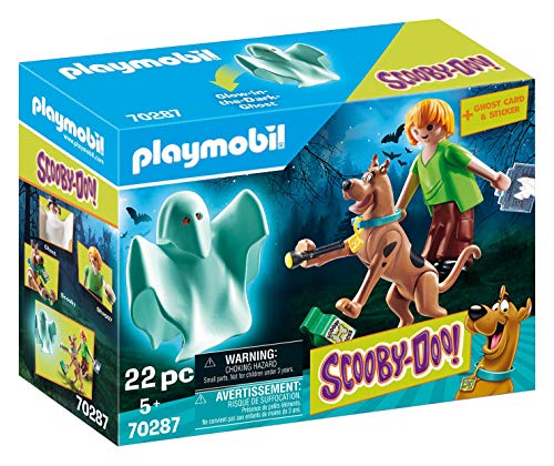PLAYMOBIL Scooby-Doo! 70287 Scooby & Shaggy con Fantasma, A...