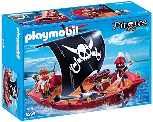PLAYMOBIL Piratas - Barco corsario, playset (5298)