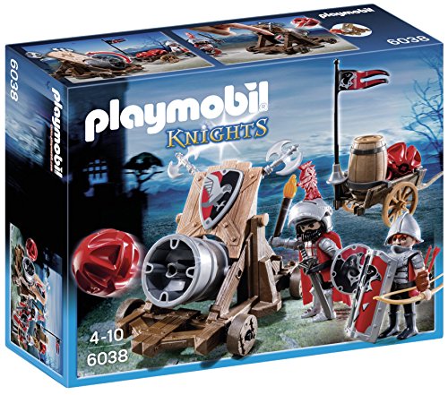 Playmobil Caballeros del HalcÃ³n con CaÃ±Ã³n 6038