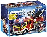 Playmobil Bomberos - Camión con Luces y Sonido, playset (5363)