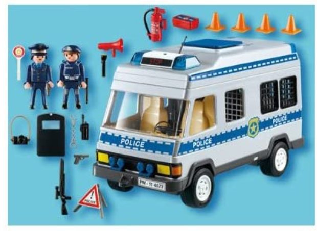 furgon policia playmobil